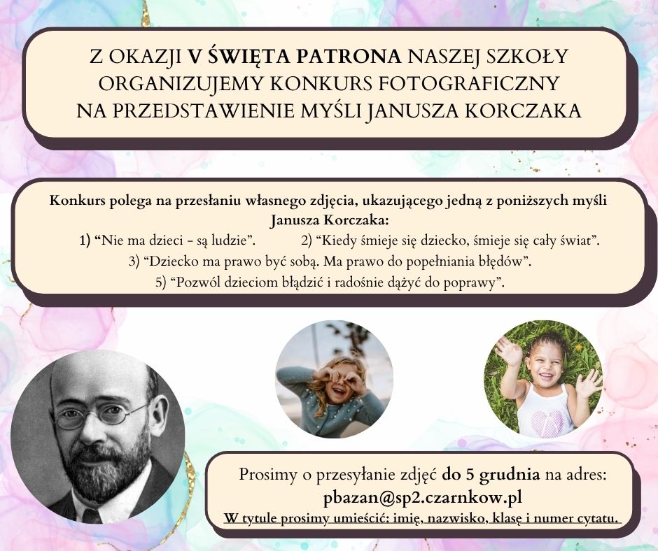 Konkurs fotograficzny - Dzień Patrona